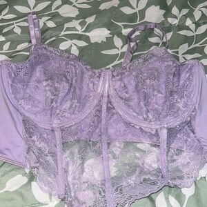 Plus Lace Cami Top